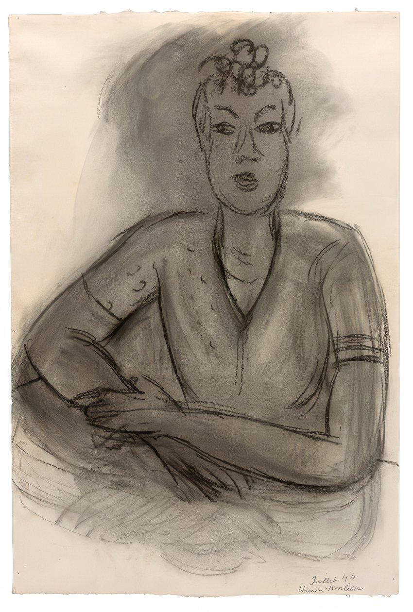 Naisen rintakuva tekijältä Henri Matisse