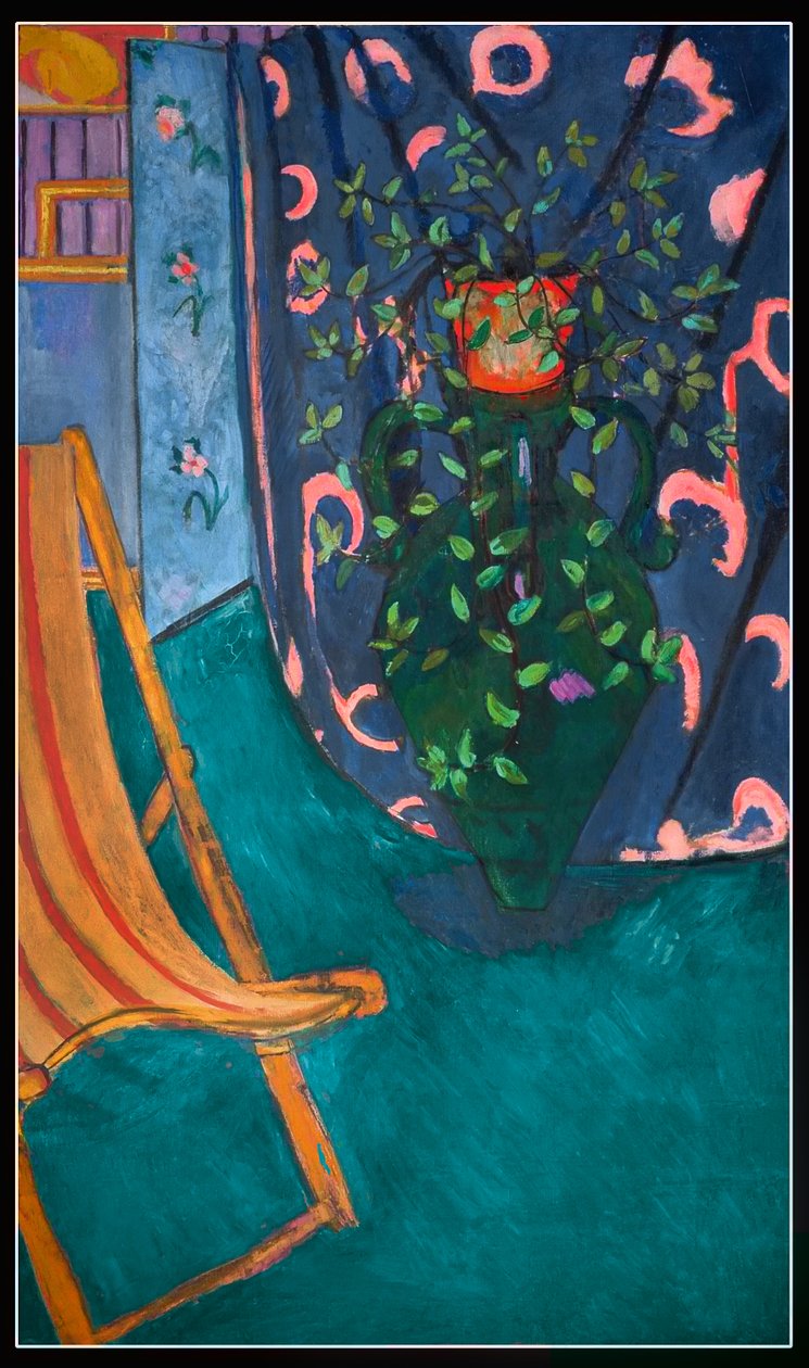 Taiteilijan ateljeen kulma tekijältä Henri Matisse
