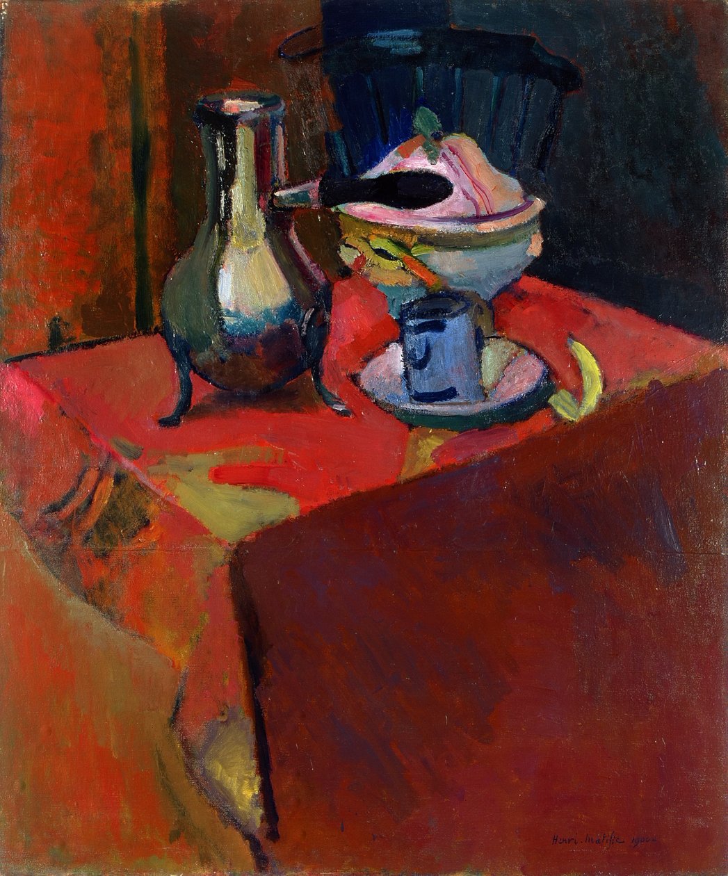 Astiat pöydällä tekijältä Henri Matisse