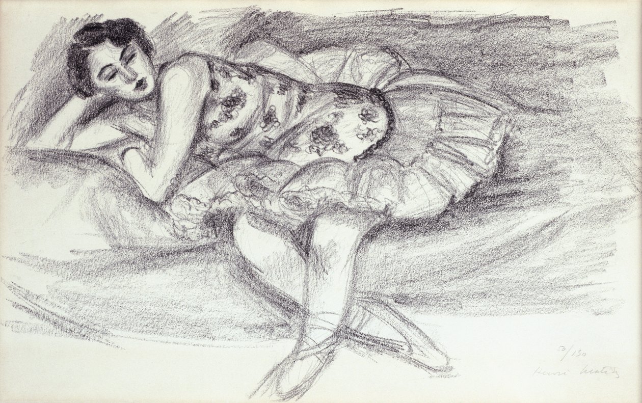 Tanssija sohvalla alkaen Ten Dancers tekijältä Henri Matisse