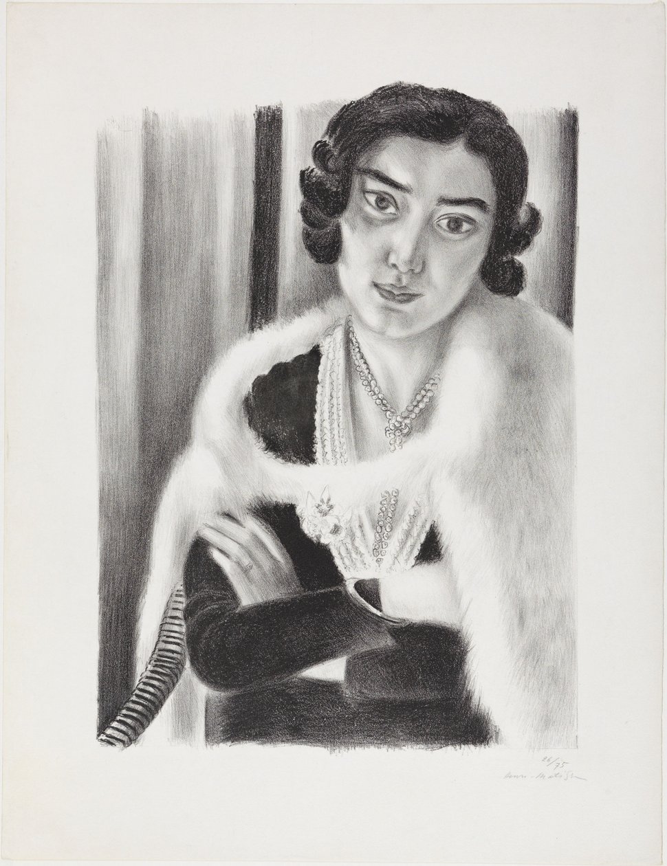 Valkokettu (Le renard blanc) tekijältä Henri Matisse