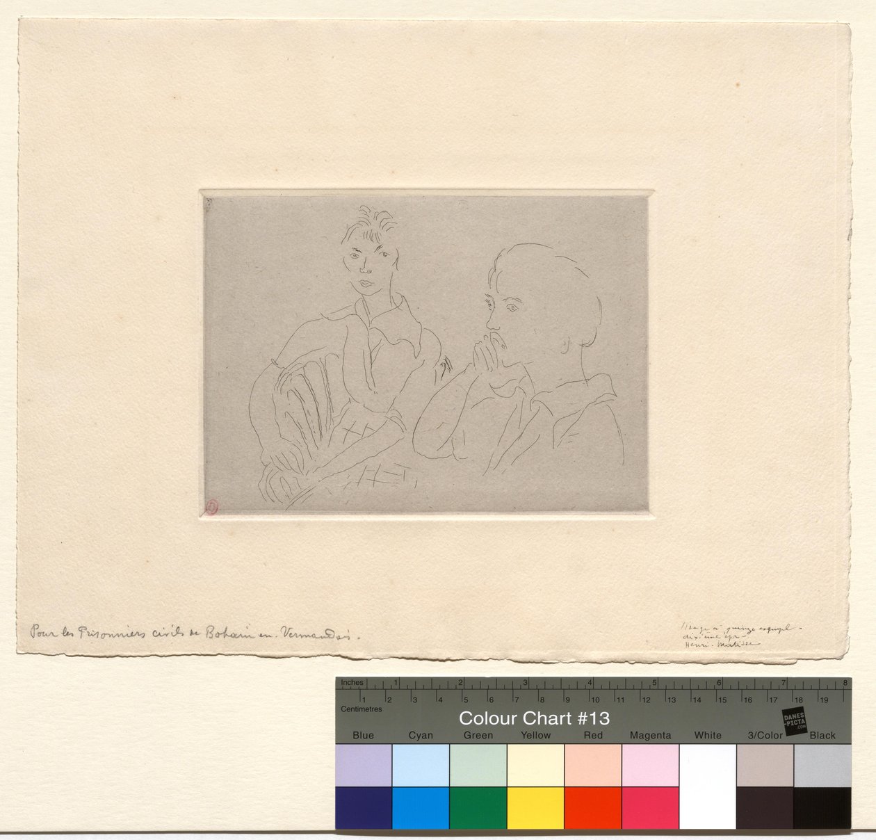 Josette Grisin kaksoismuotokuva tekijältä Henri Matisse