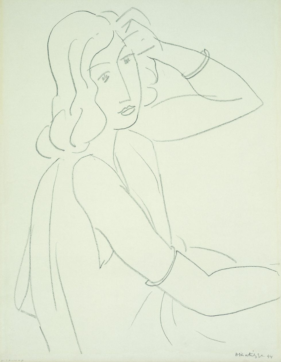 Nainen rannerenkaiden kanssa tekijältä Henri Matisse