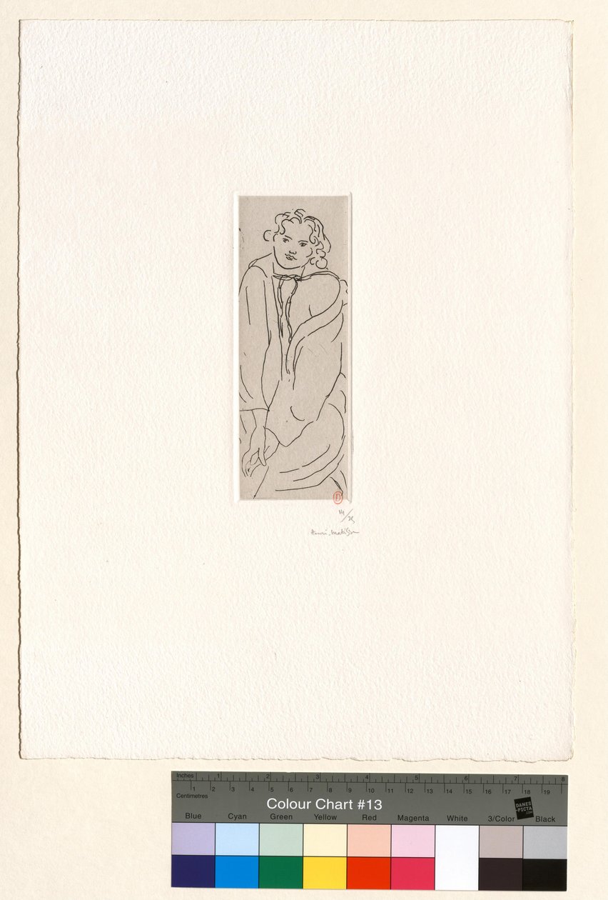 Hahmo aamutakissa tekijältä Henri Matisse