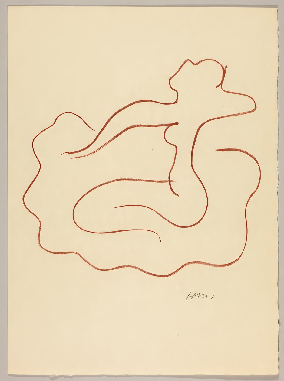 Valikoima Ronsardin Amoursia tekijältä Henri Matisse
