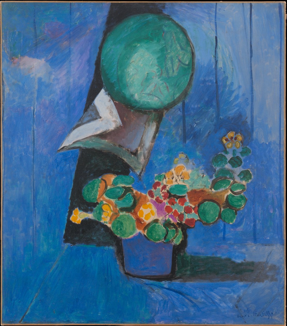 Kukkia ja posliinia (Krassi) tekijältä Henri Matisse