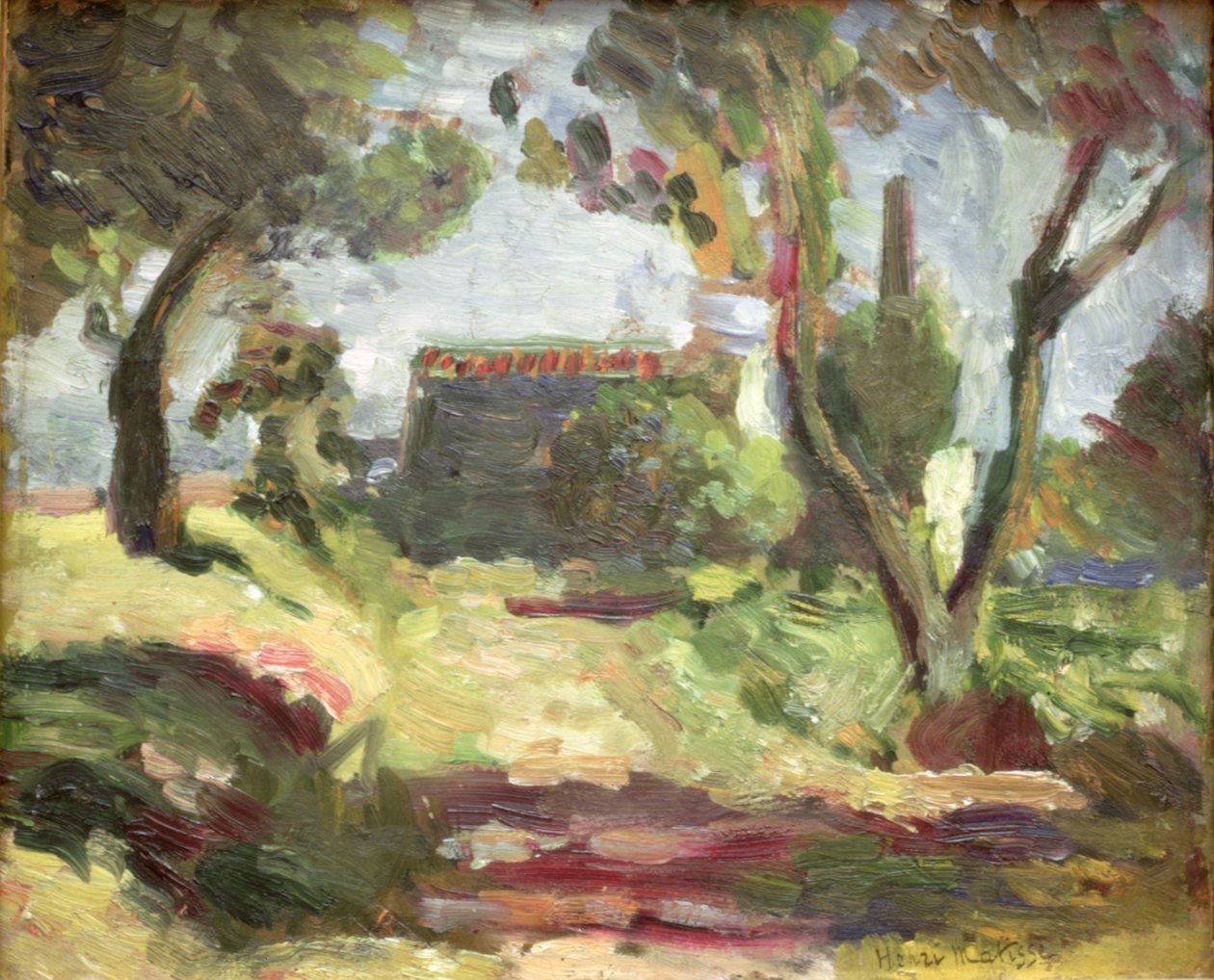 Vanhan myllyn puutarha tekijältä Henri Matisse