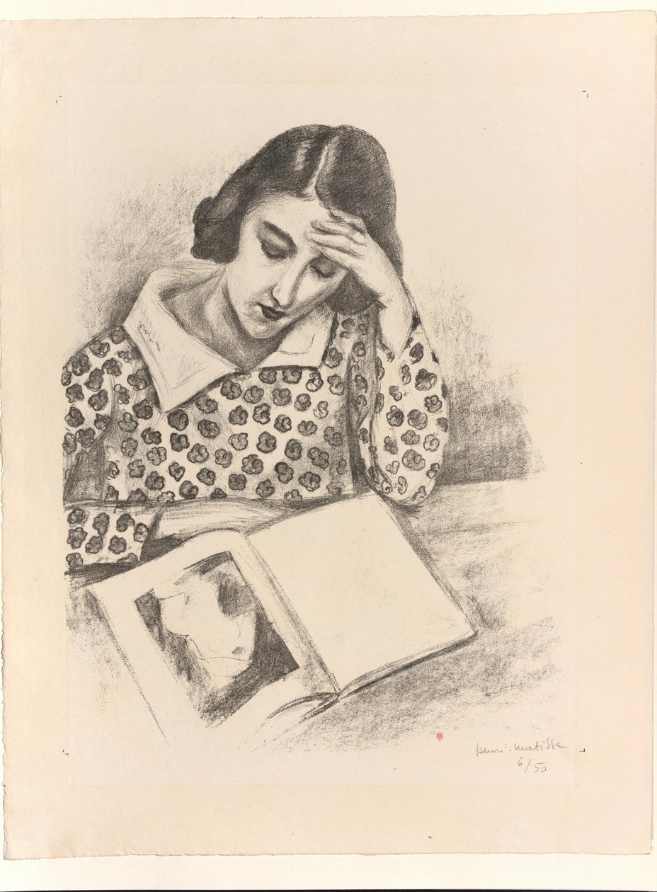 Suuri lukijatar tekijältä Henri Matisse