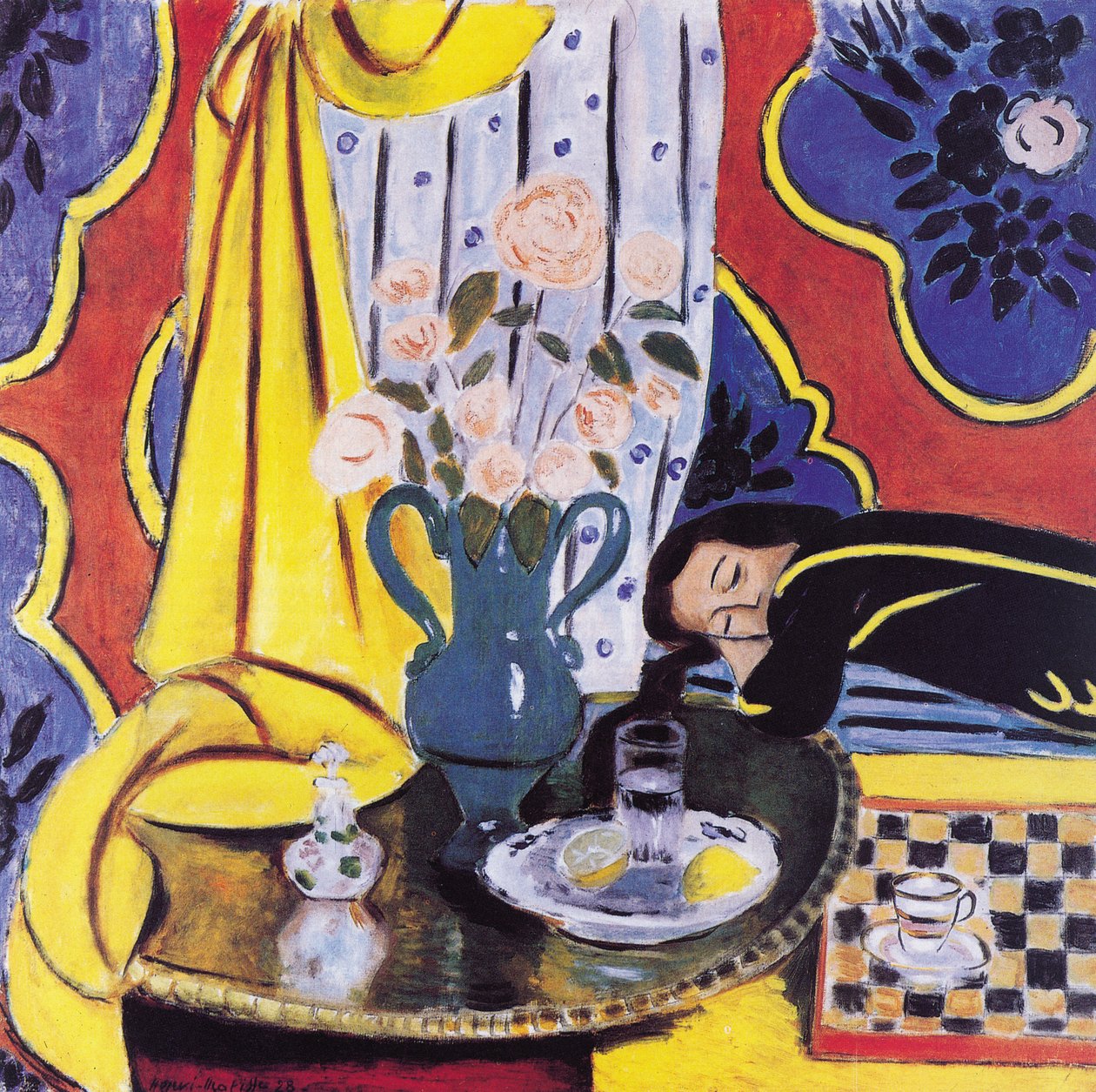 Harmoniaa keltaisella tekijältä Henri Matisse