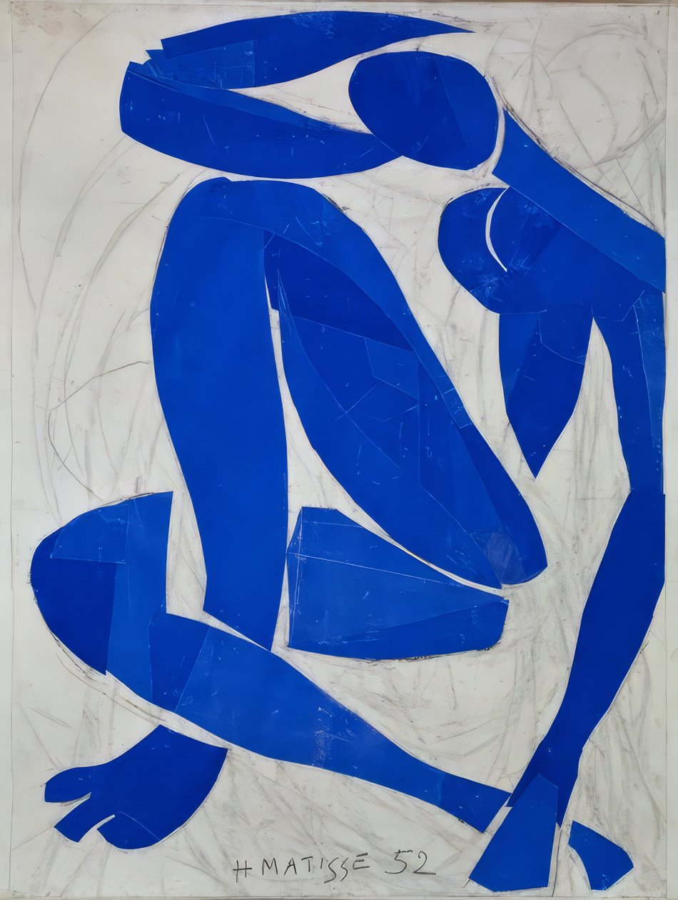 Henri Matisse / Sininen alaston IV tekijältä Henri Matisse