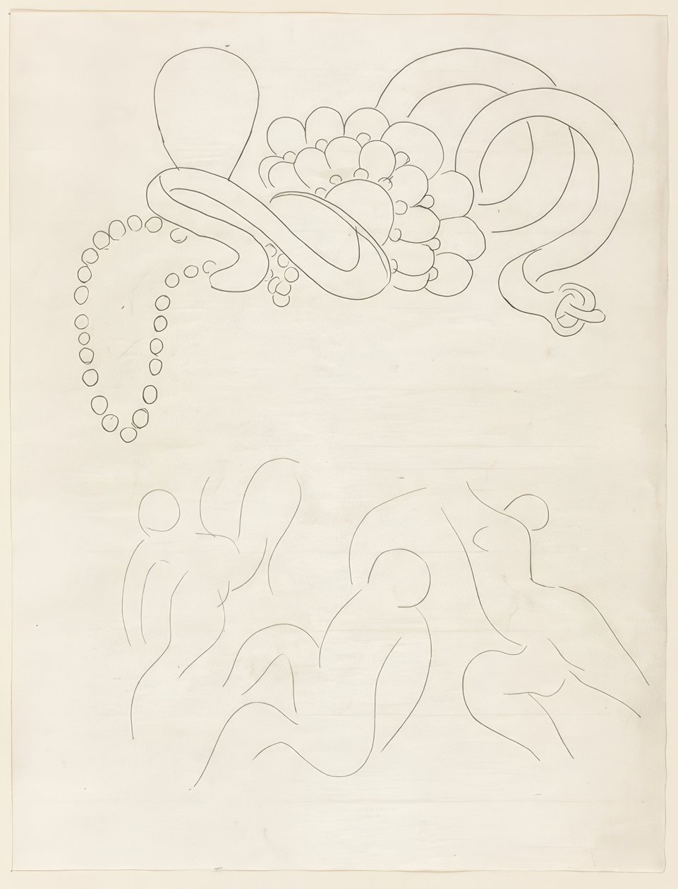Hérodiade, kohtaus II, levy yksitoista Mallarmén Poesies-romaanista. tekijältä Henri Matisse