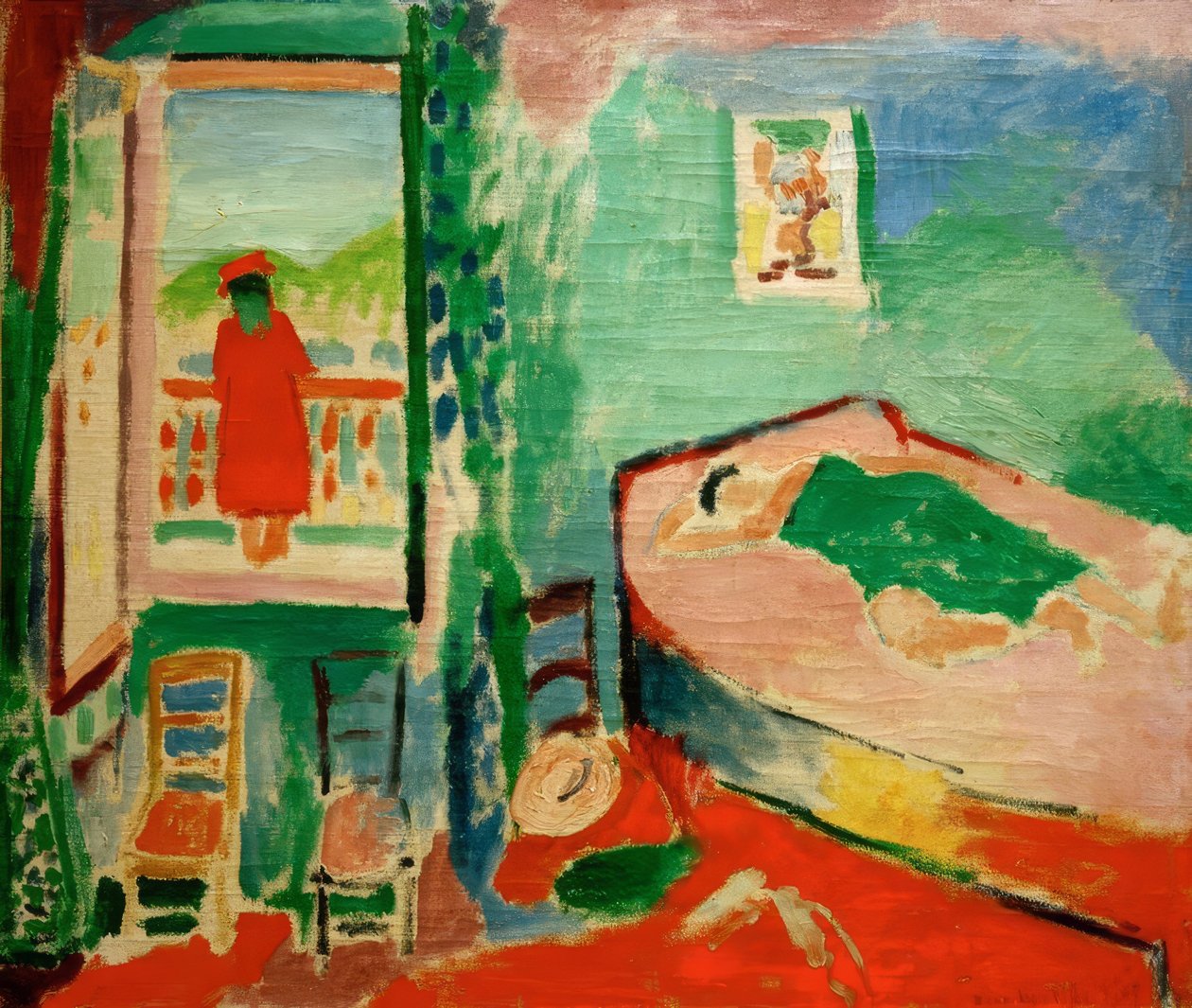 Sisätilojen Collioure (Siesta) tekijältä Henri Matisse