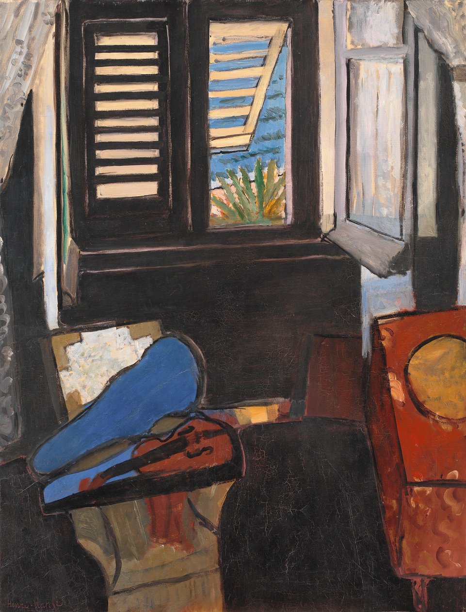 Sisäkuva ja viulu tekijältä Henri Matisse