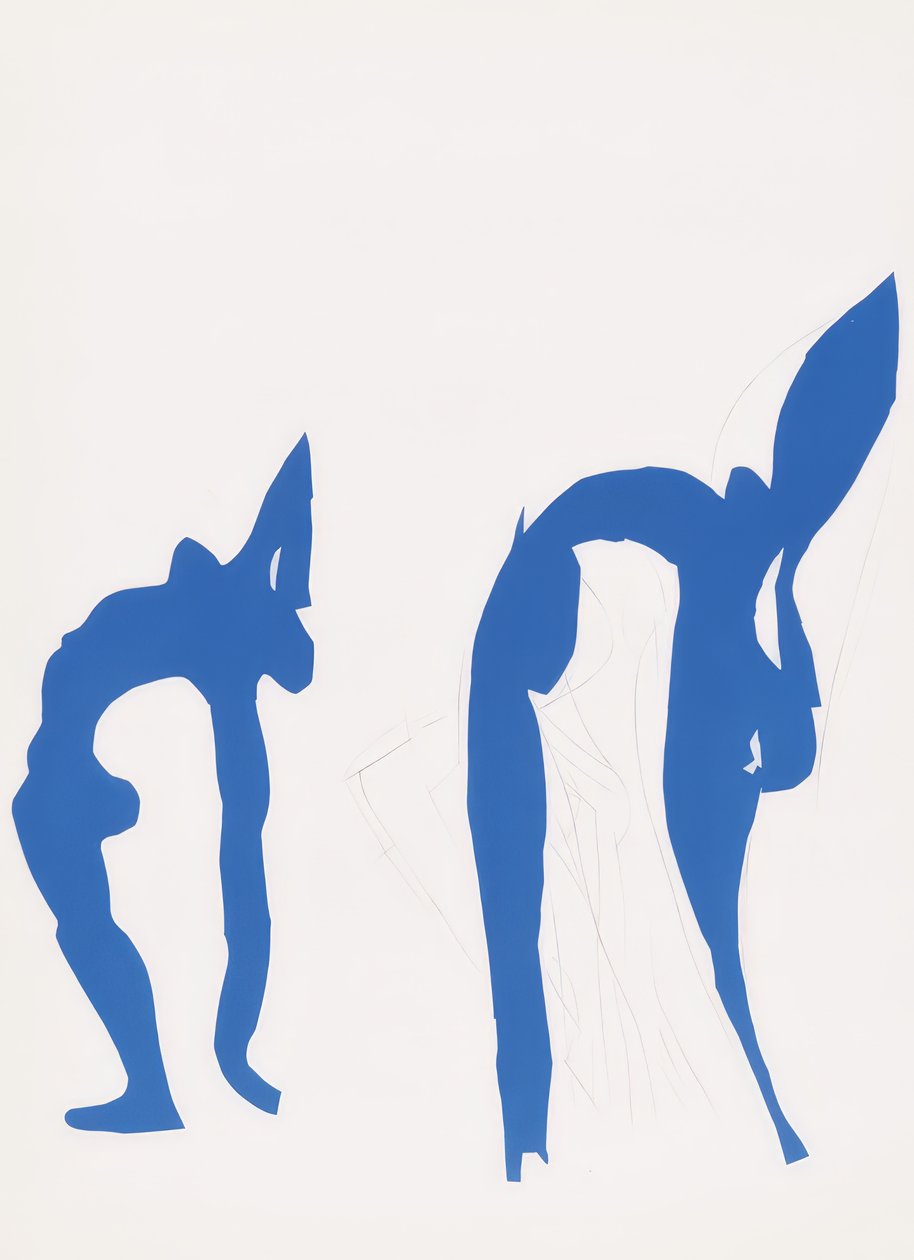 Kahdeksan värilitografian yhdistelmä tekijältä Henri Matisse