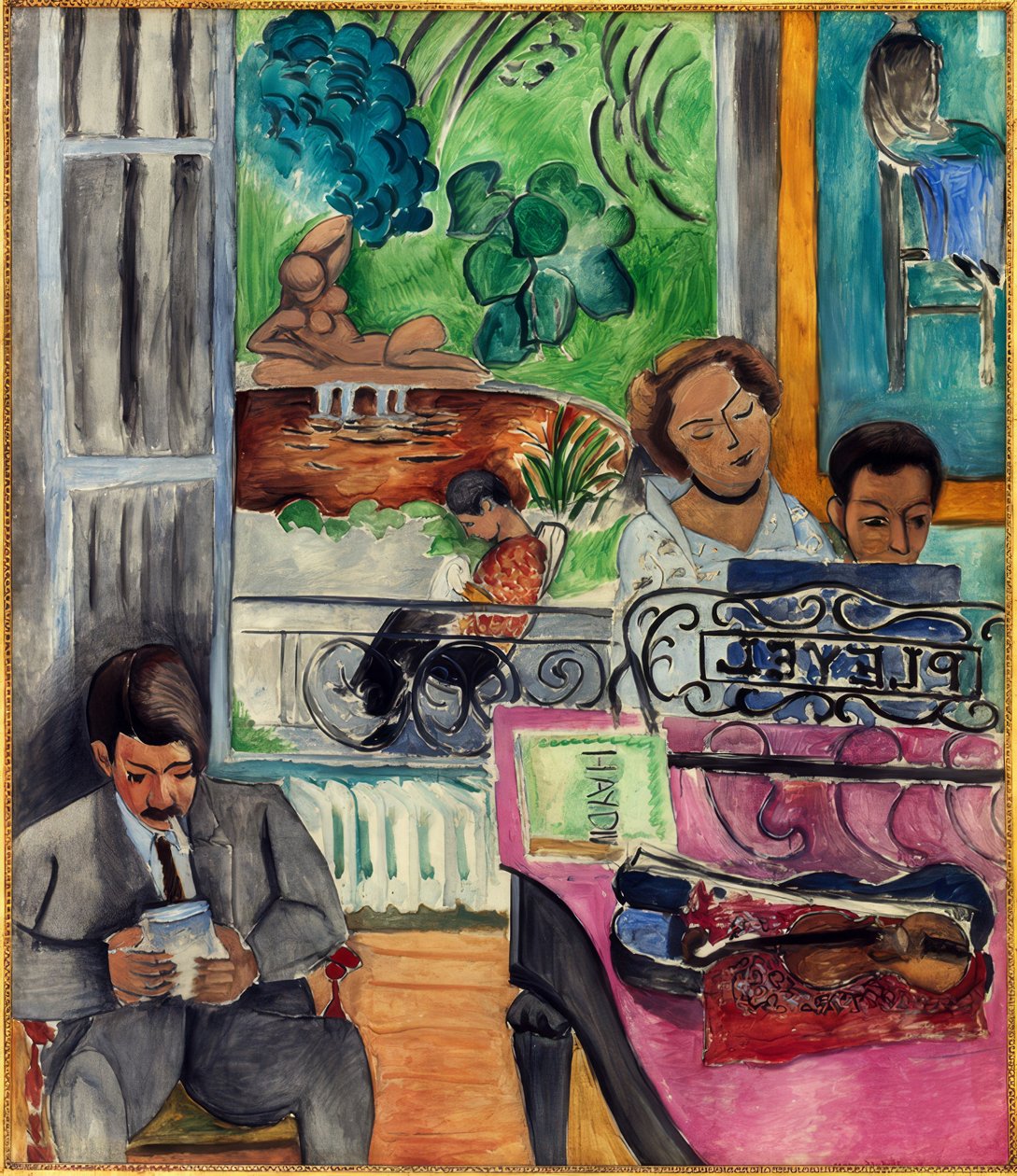 Musiikin oppitunti tekijältä Henri Matisse