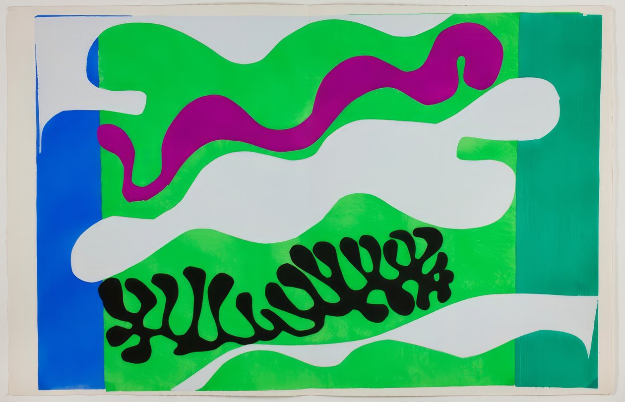 Lagoon, alkaen Jazz tekijältä Henri Matisse