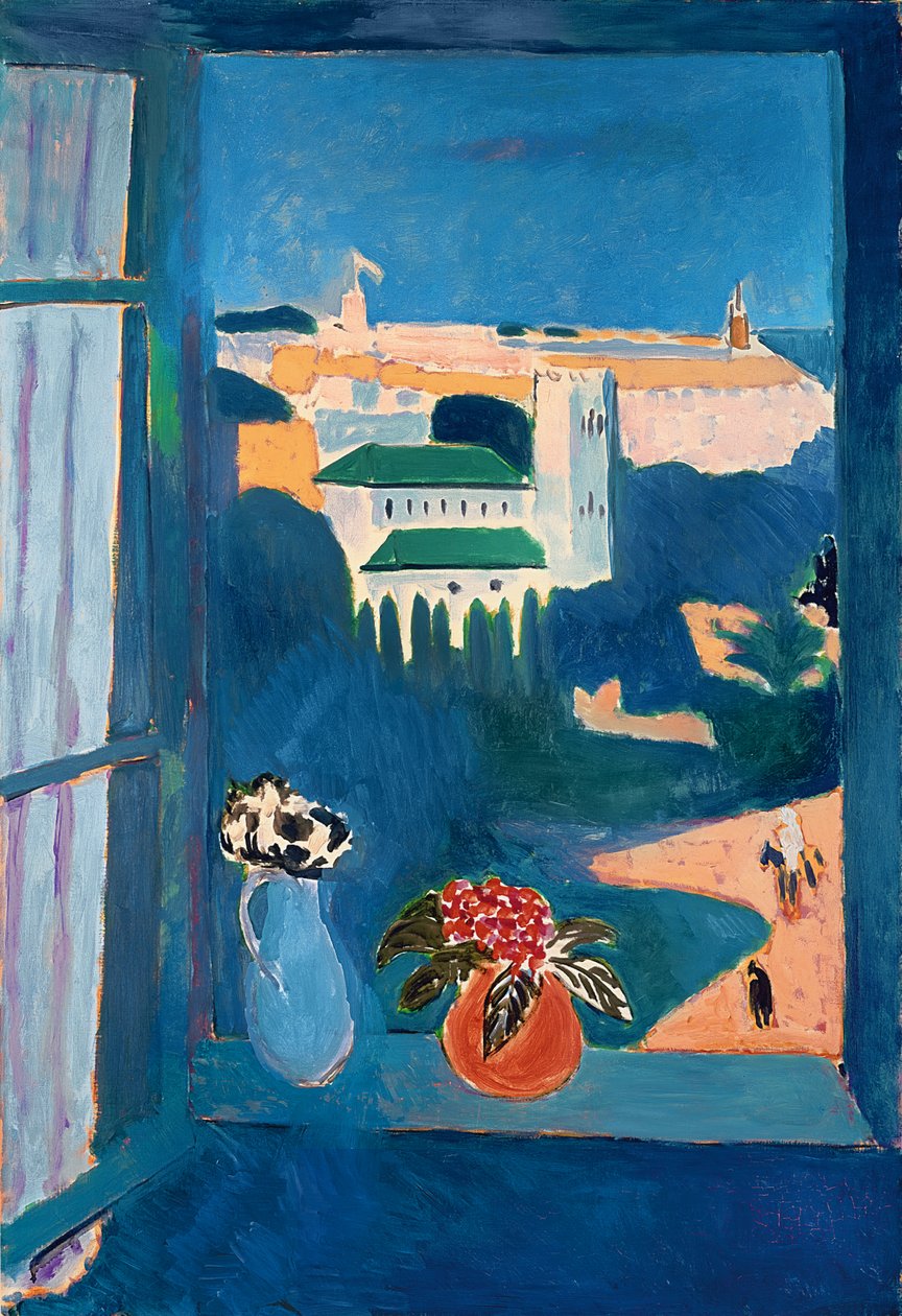 Maisema ikkunasta katsottuna tekijältä Henri Matisse