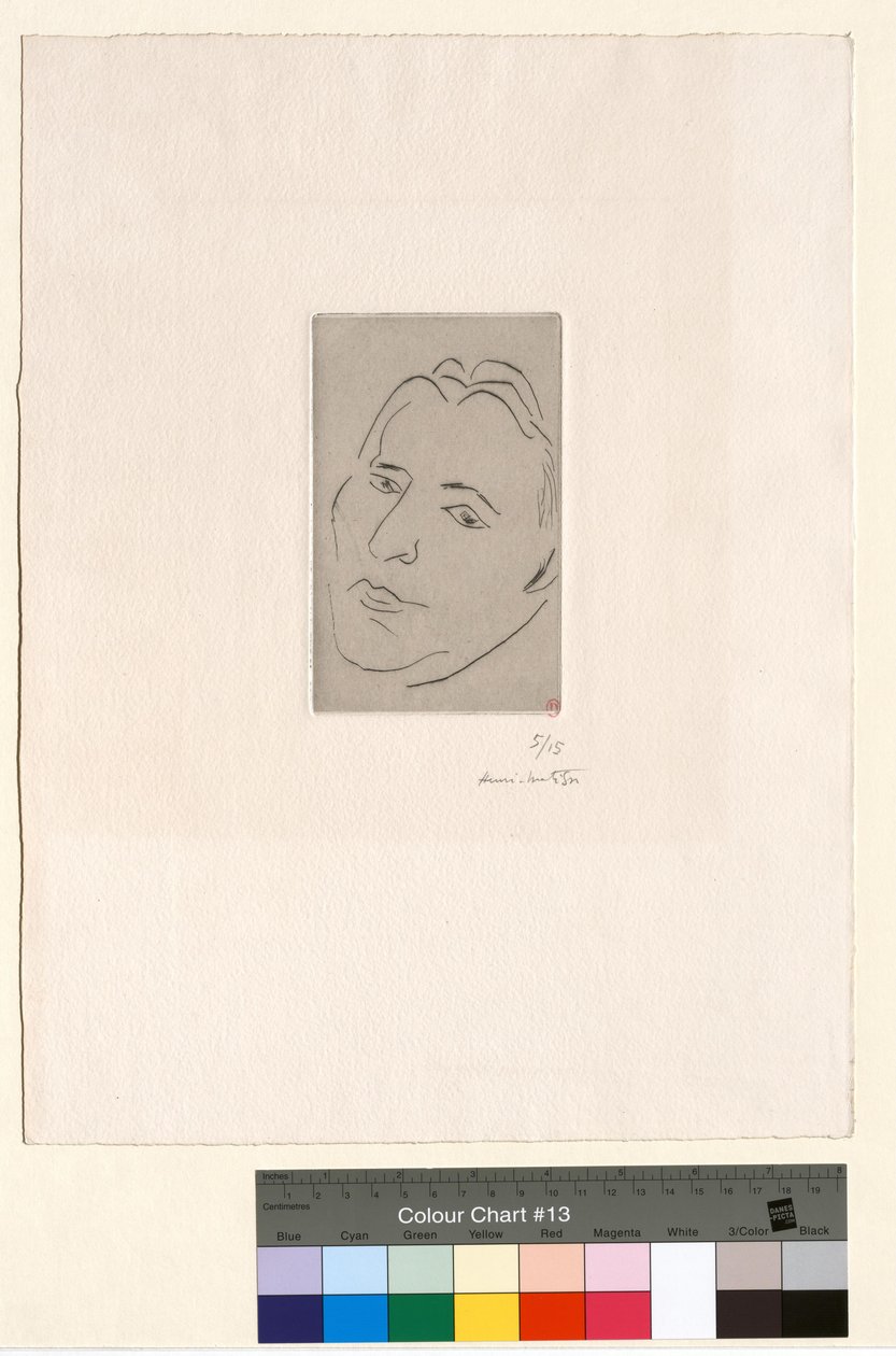 Pianisti Alfred Cortot tekijältä Henri Matisse