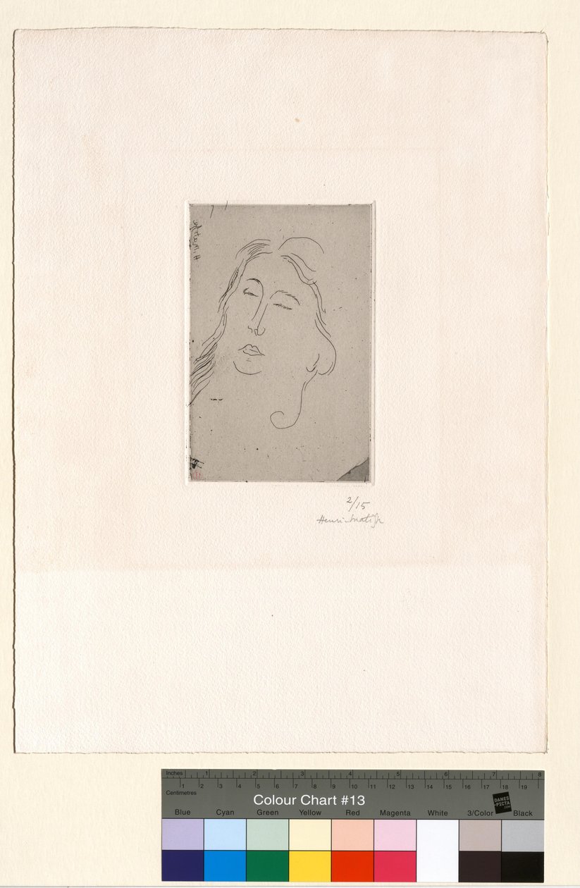 Marguerite silmät suljettuina tekijältä Henri Matisse