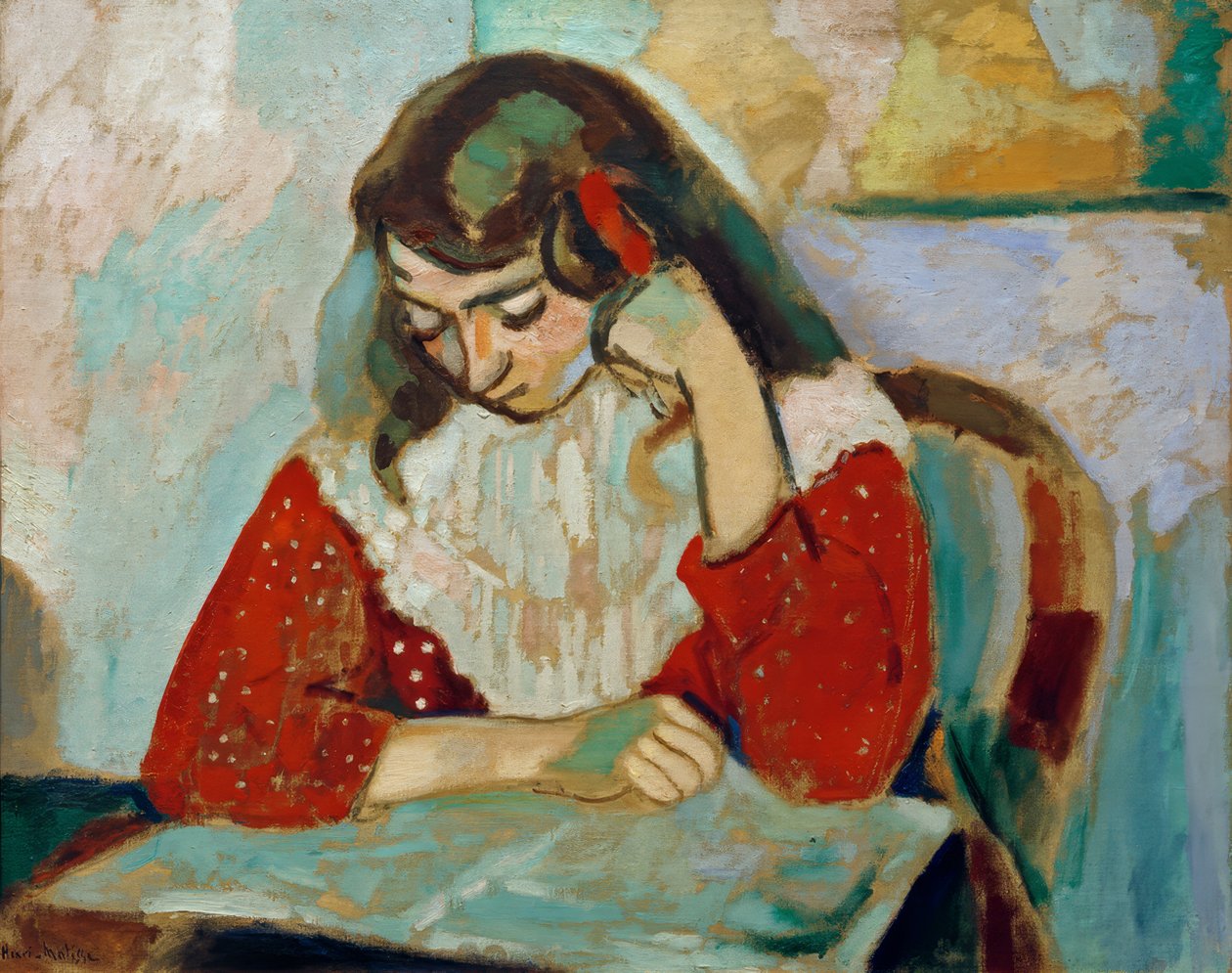 Marguerite lukeminen tekijältä Henri Matisse