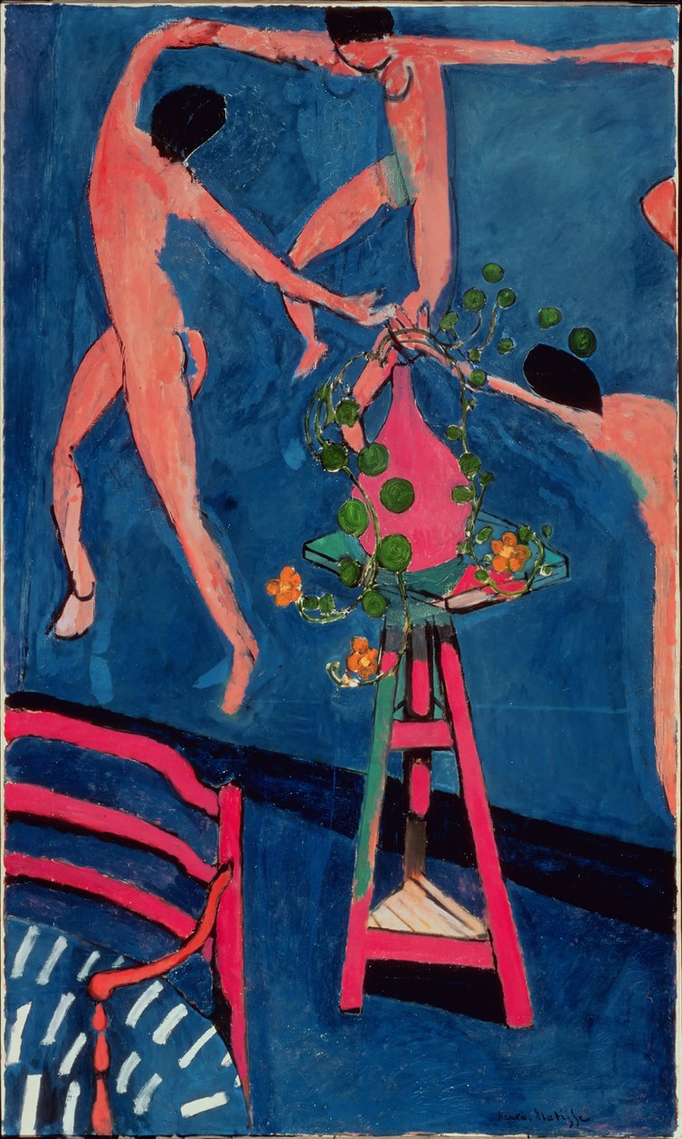 Nasturtium ja "La Dance" II tekijältä Henri Matisse