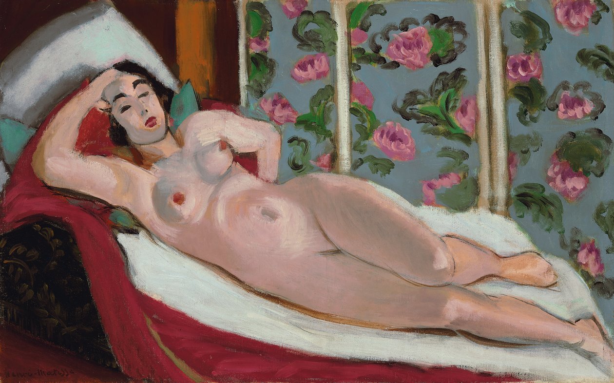 Alaston sohvalla tekijältä Henri Matisse