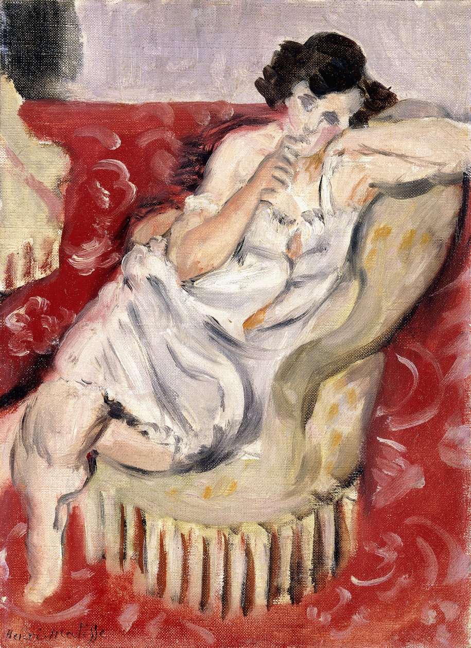 Alaston ja nojatuoli tekijältä Henri Matisse