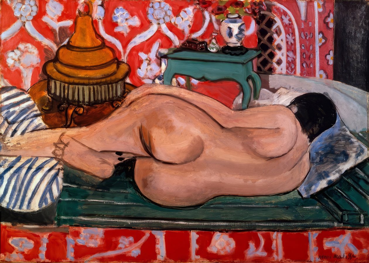 Alaston selkä tekijältä Henri Matisse