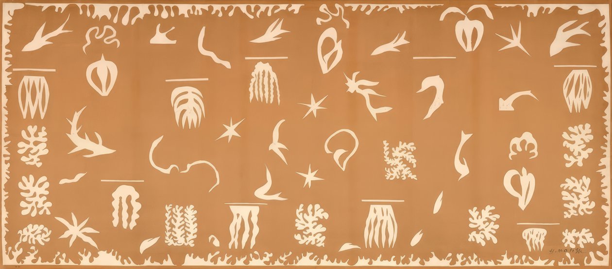 Océanie - La Mer (Oseania - meri) tekijältä Henri Matisse
