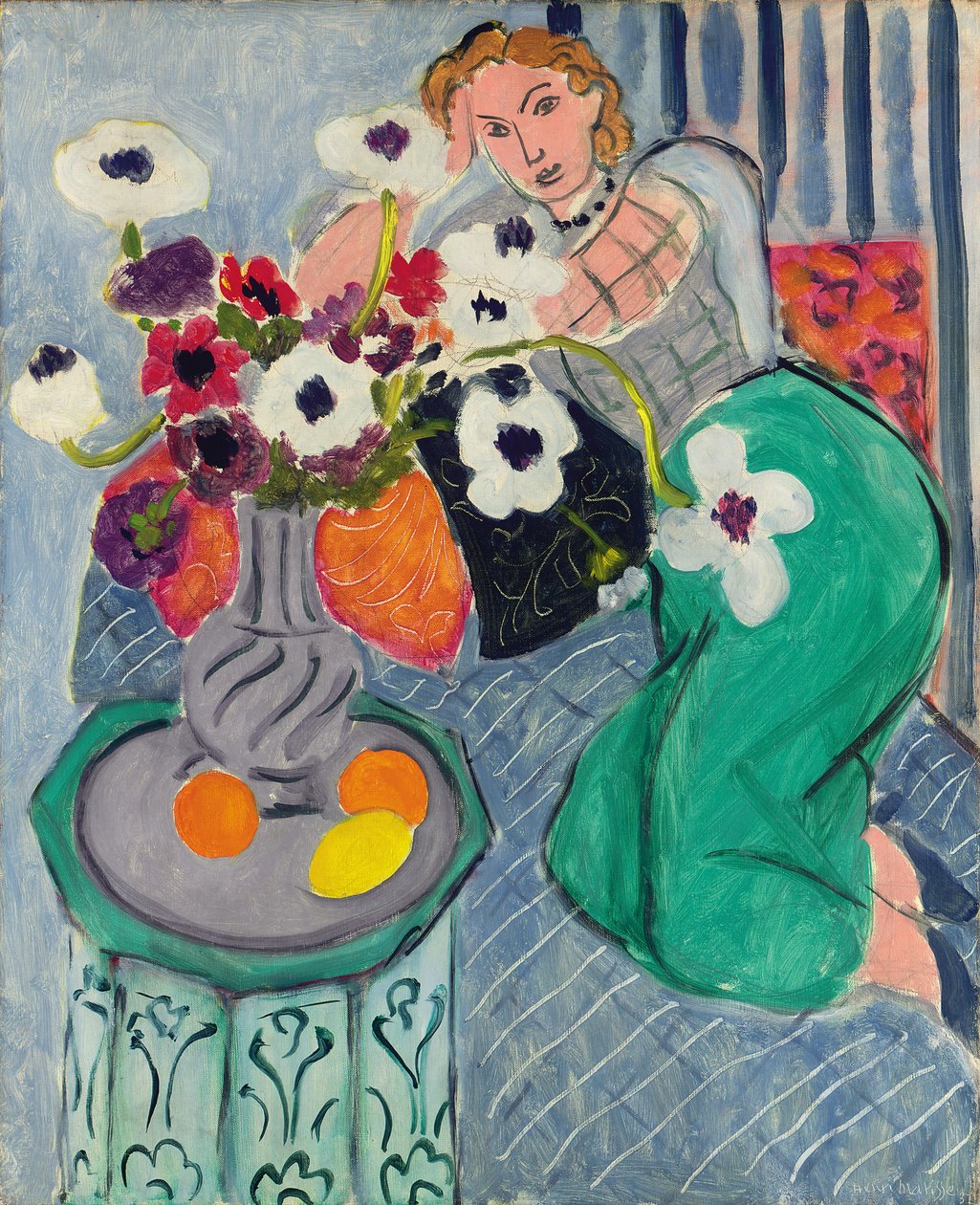 Odalisque, Sininen harmonia tekijältä Henri Matisse