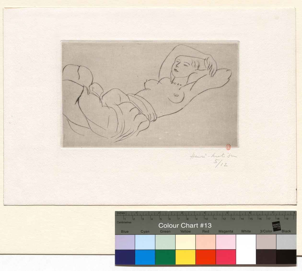 Makaava odaliski tekijältä Henri Matisse