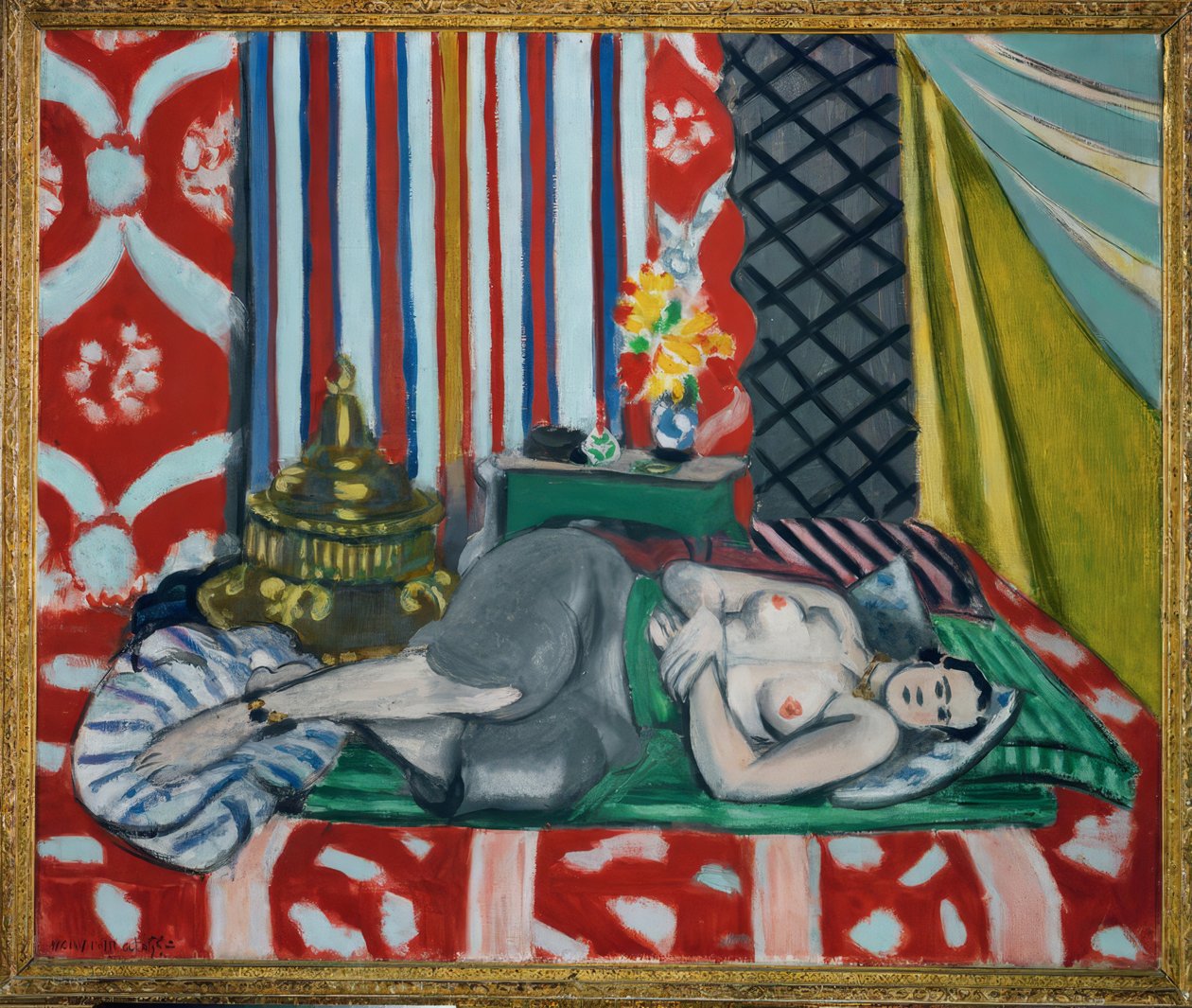 Odalisque harmaat alushousut tekijältä Henri Matisse