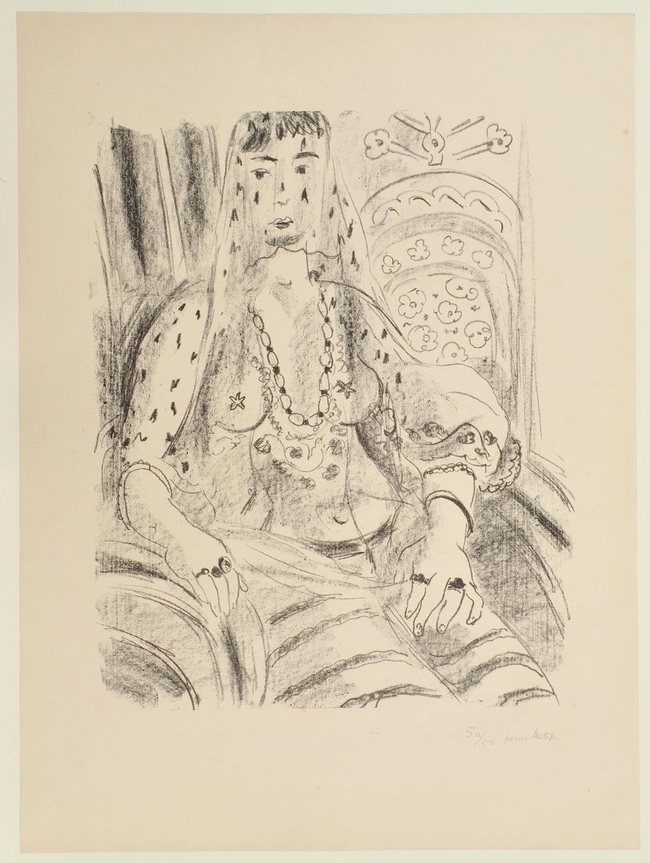 Hunnutettu odaliski tekijältä Henri Matisse
