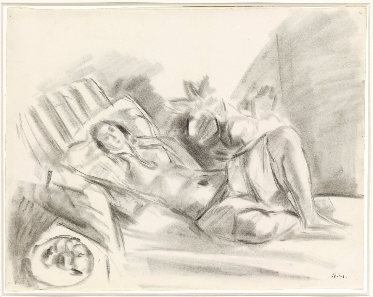 Odalisko magnolioiden kanssa tekijältä Henri Matisse