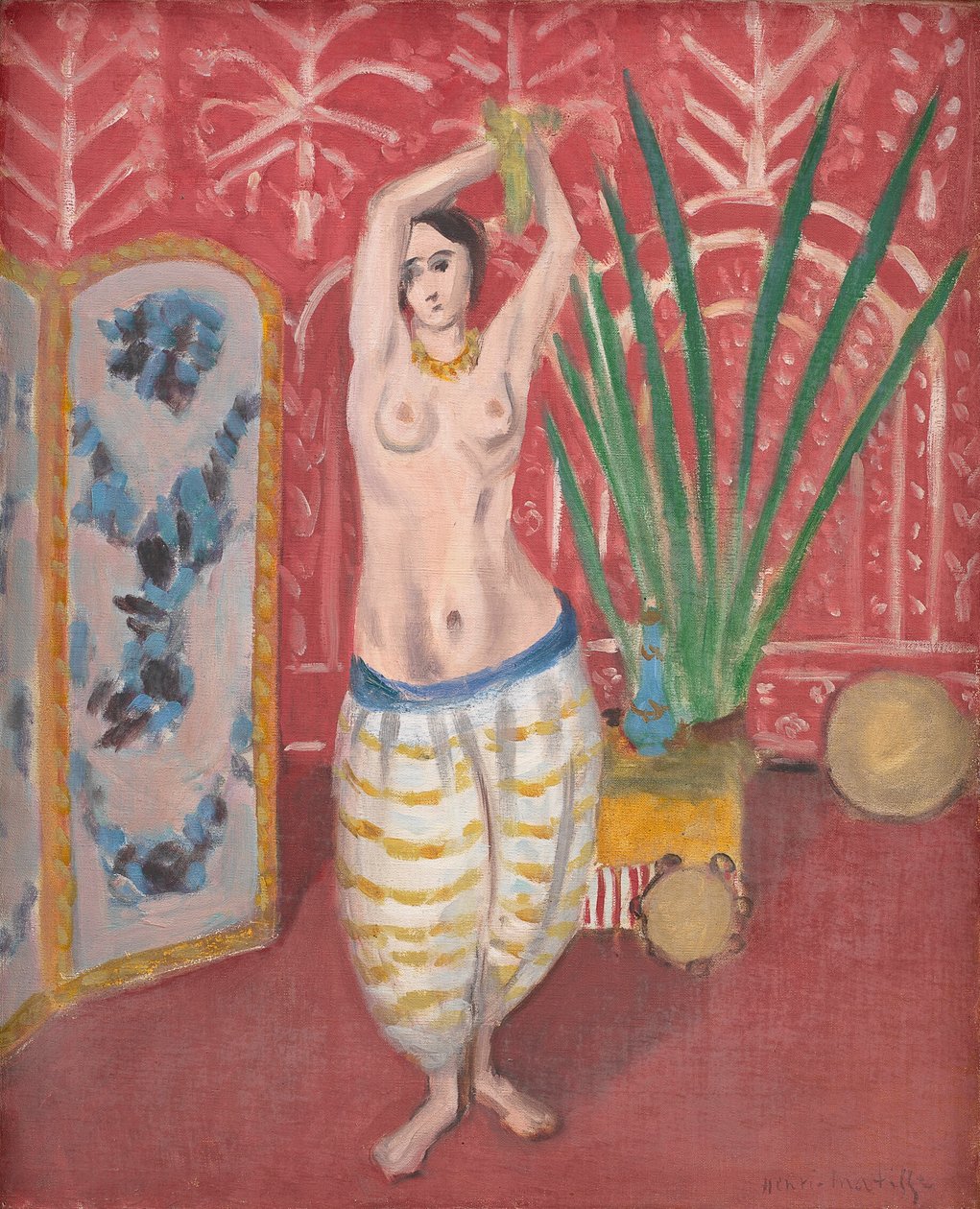 Odaliski ja sermi tekijältä Henri Matisse