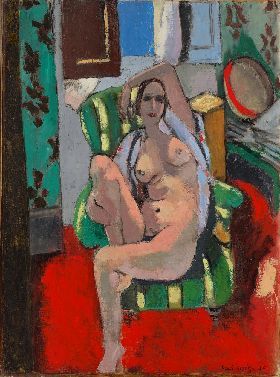 Odaliskia tamburiinin kanssa tekijältä Henri Matisse