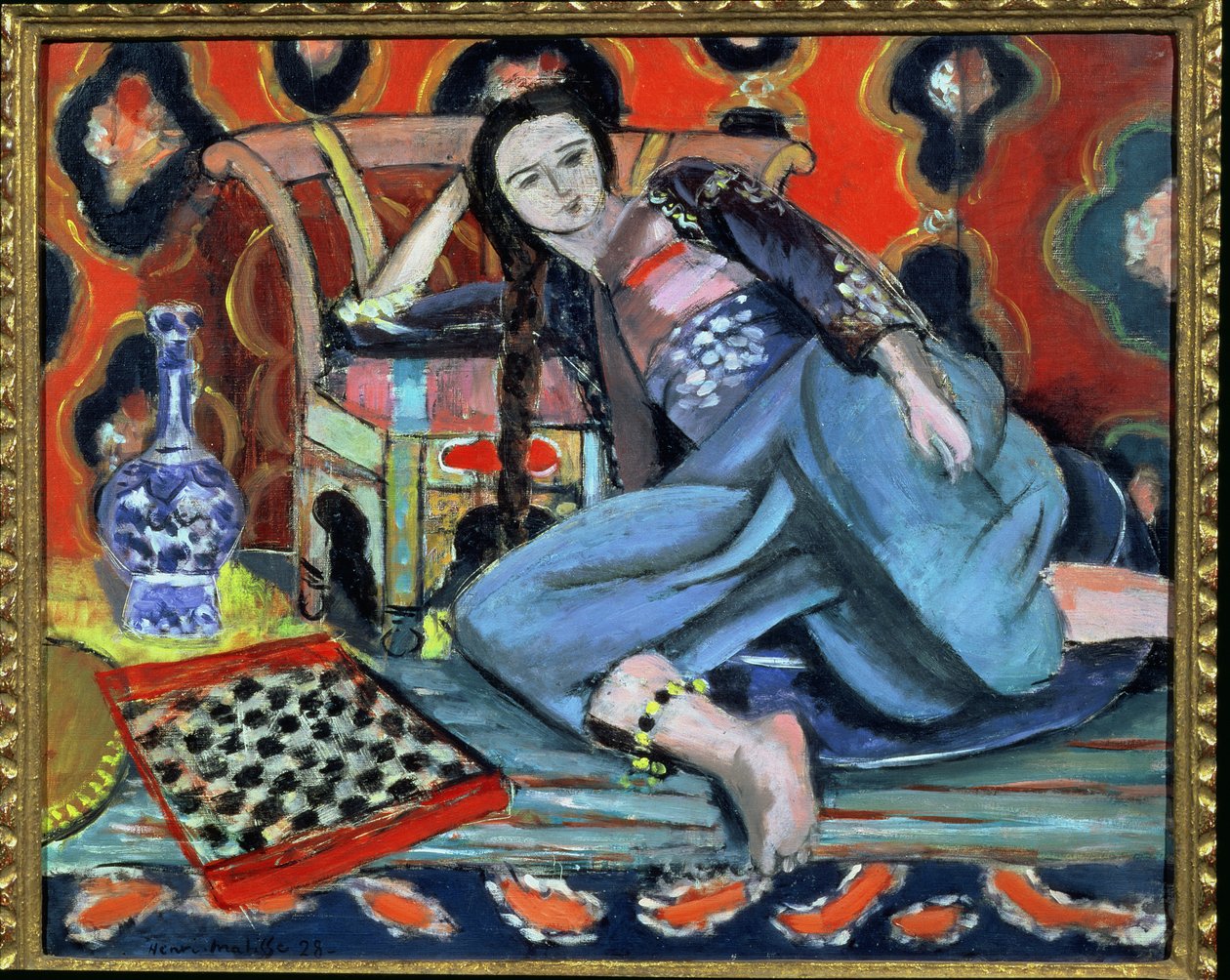 Odaliski ja turkkilainen tuoli tekijältä Henri Matisse
