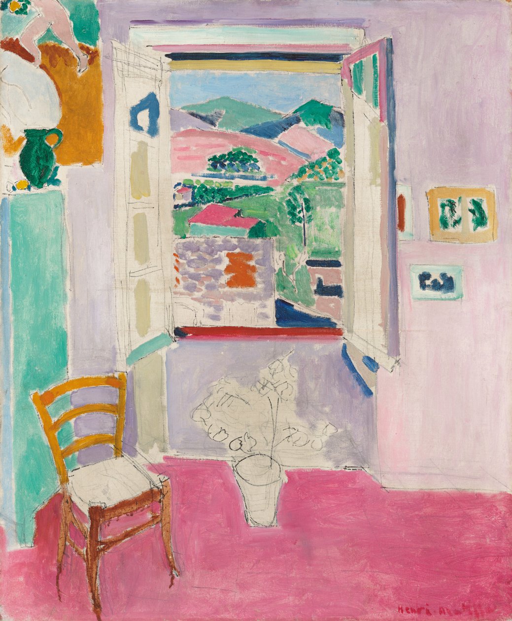 Avoin ikkuna tekijältä Henri Matisse