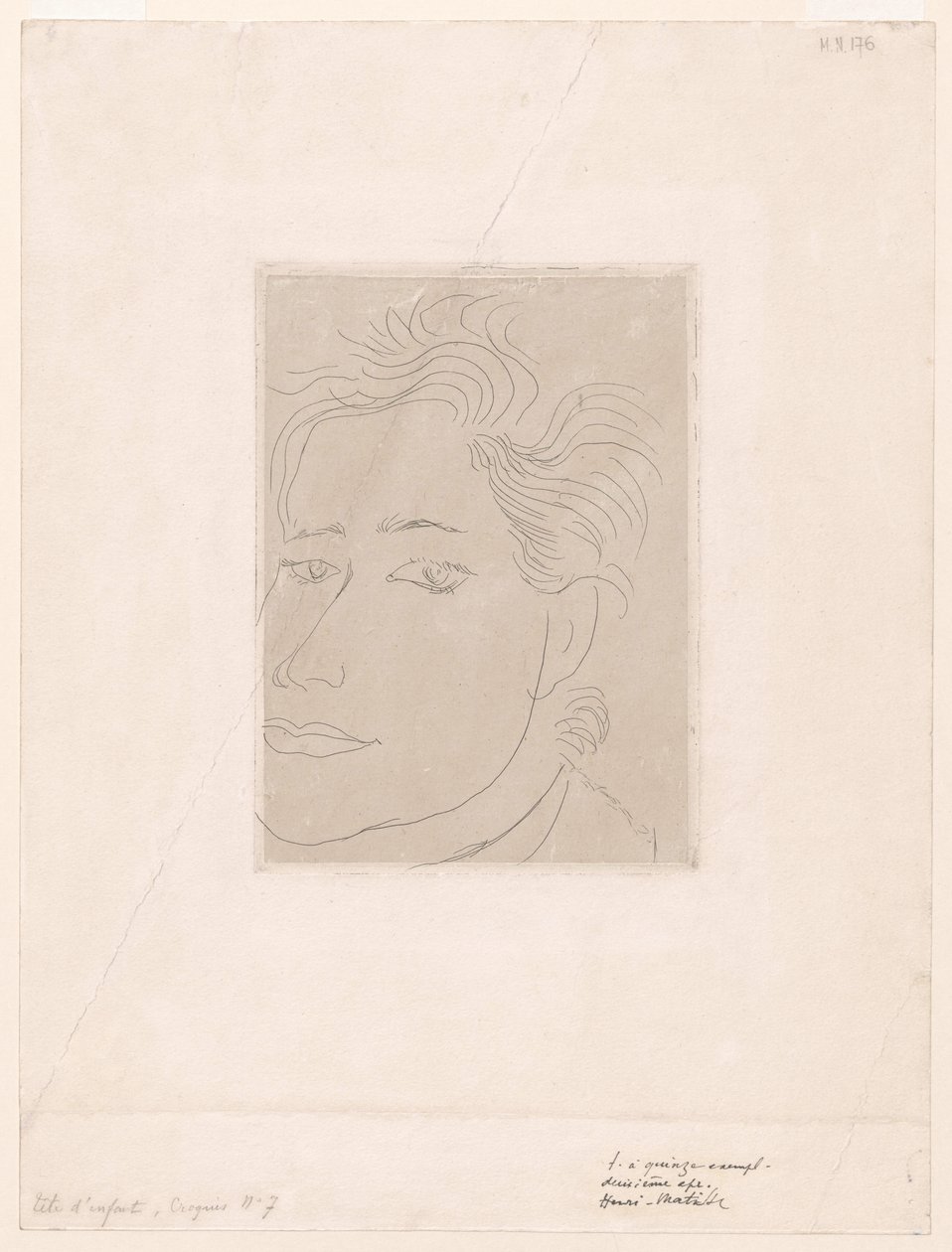 Outamaro (Margot Matissen muotokuva) tekijältä Henri Matisse