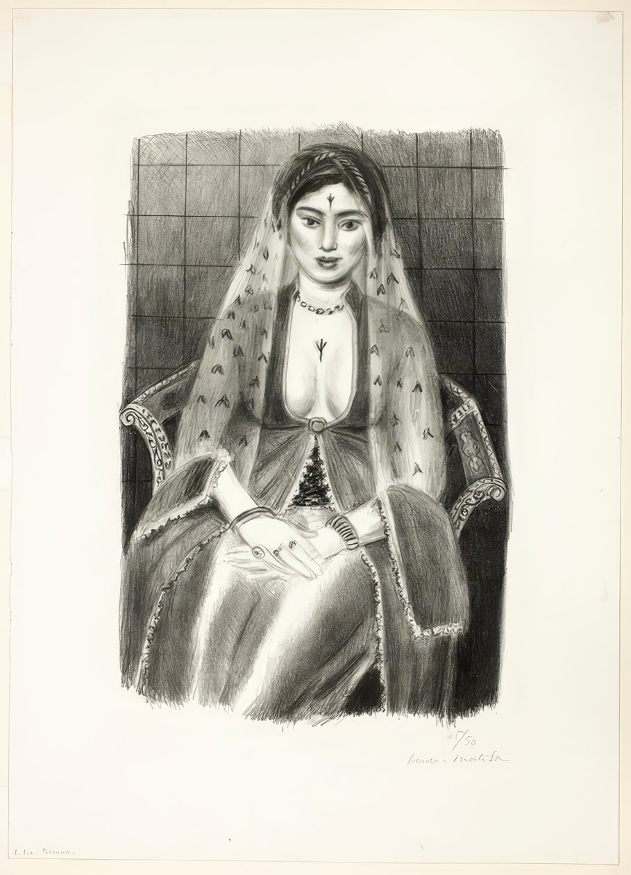 Persialainen nainen tekijältä Henri Matisse