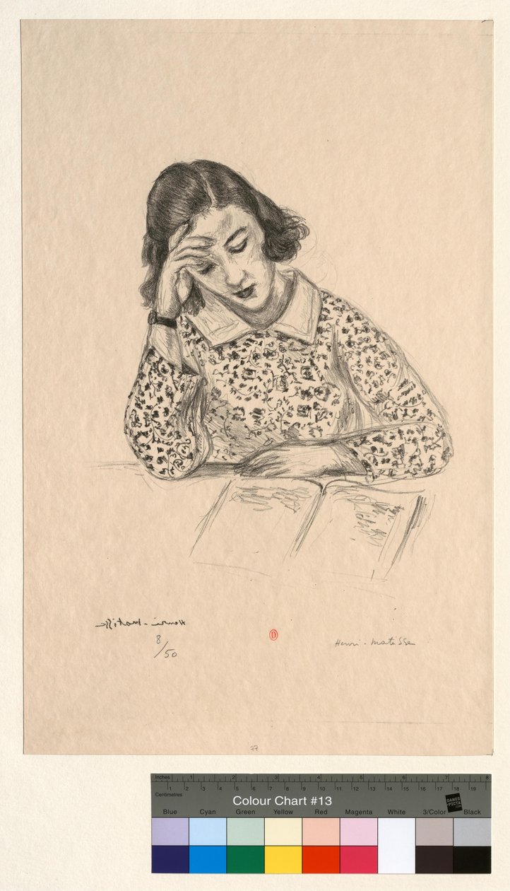 Pieni lukijatar tekijältä Henri Matisse