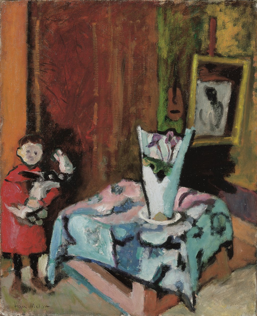 Kivi puuhevosen selässä tekijältä Henri Matisse