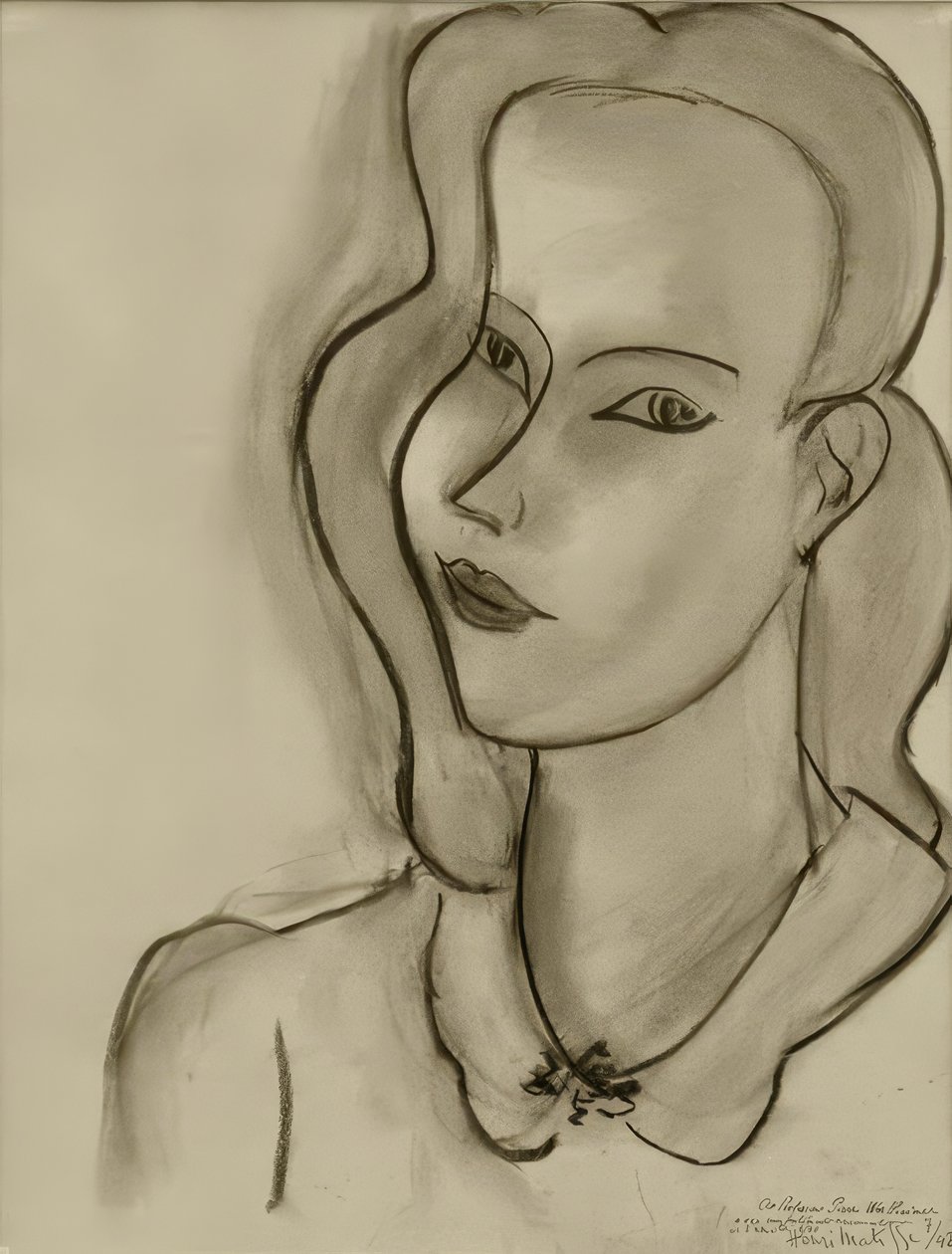 Naisen muotokuva tekijältä Henri Matisse