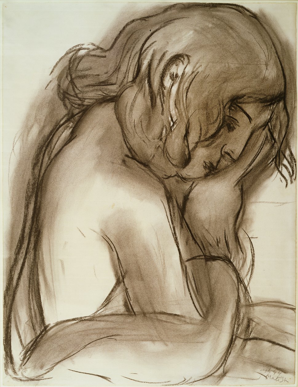 Jacqueline Duhemen muotokuva tekijältä Henri Matisse