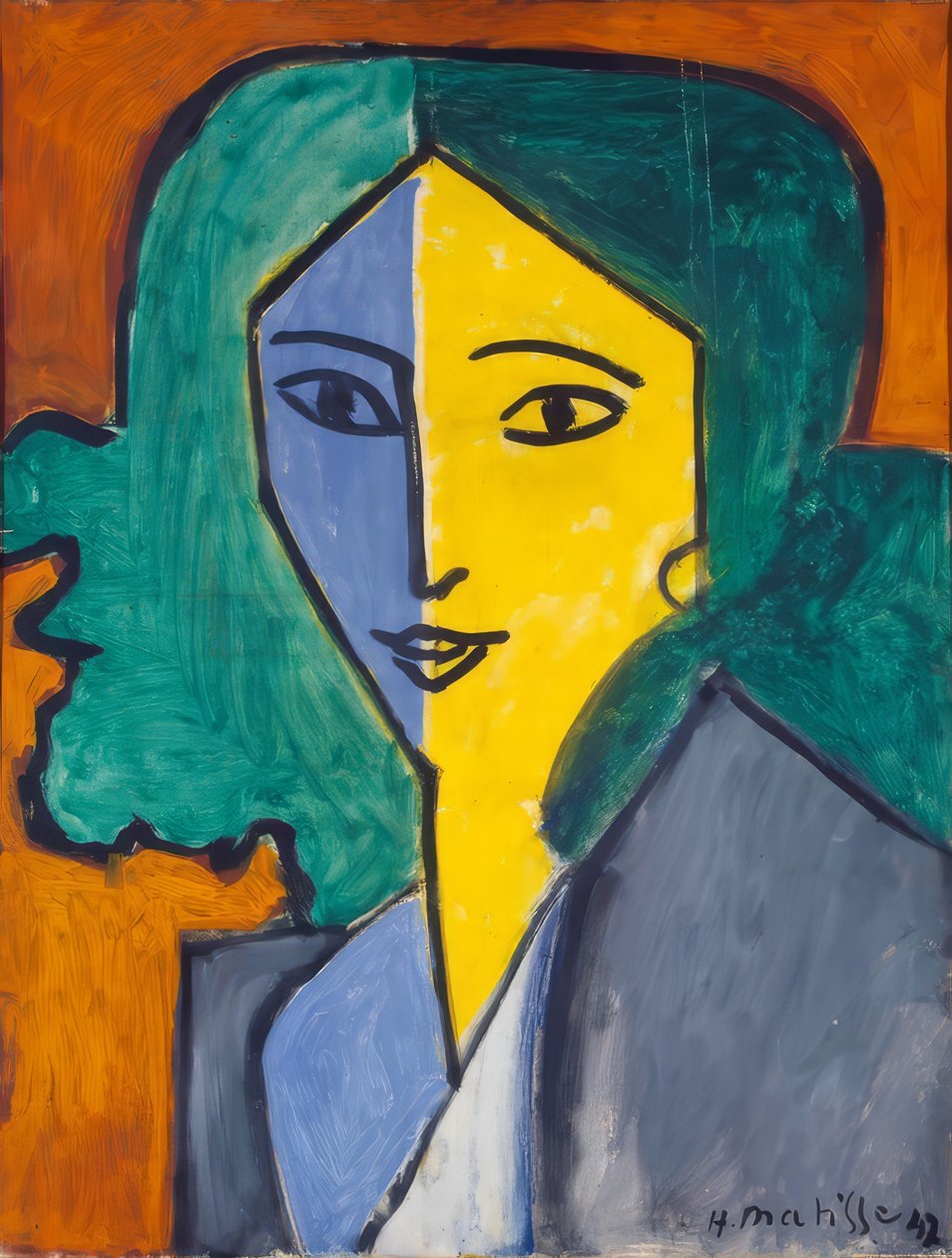 Muotokuva Lydia Delectorskajasta tekijältä Henri Matisse