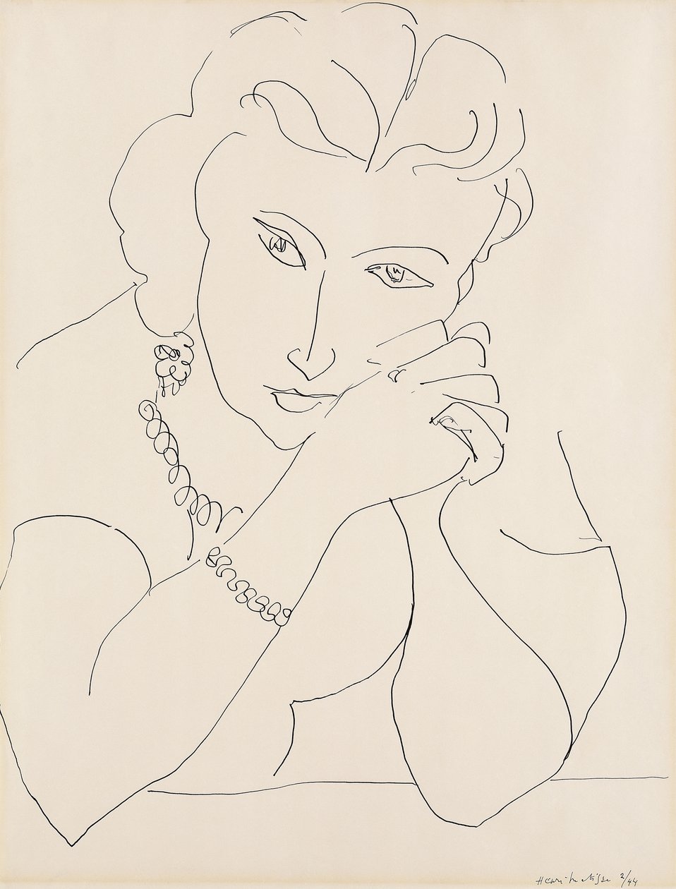 Naisen muotokuva tekijältä Henri Matisse