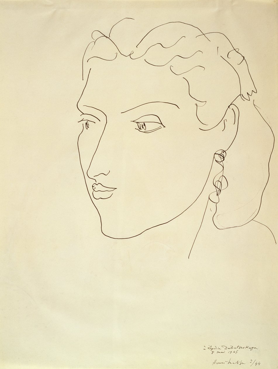 Naisen muotokuva tekijältä Henri Matisse