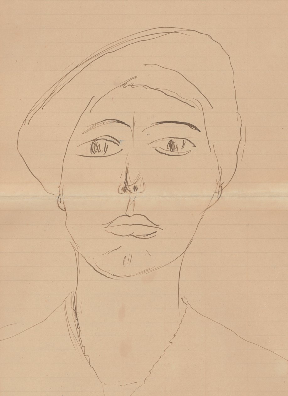 Naisen muotokuva (Olga Meerson) tekijältä Henri Matisse
