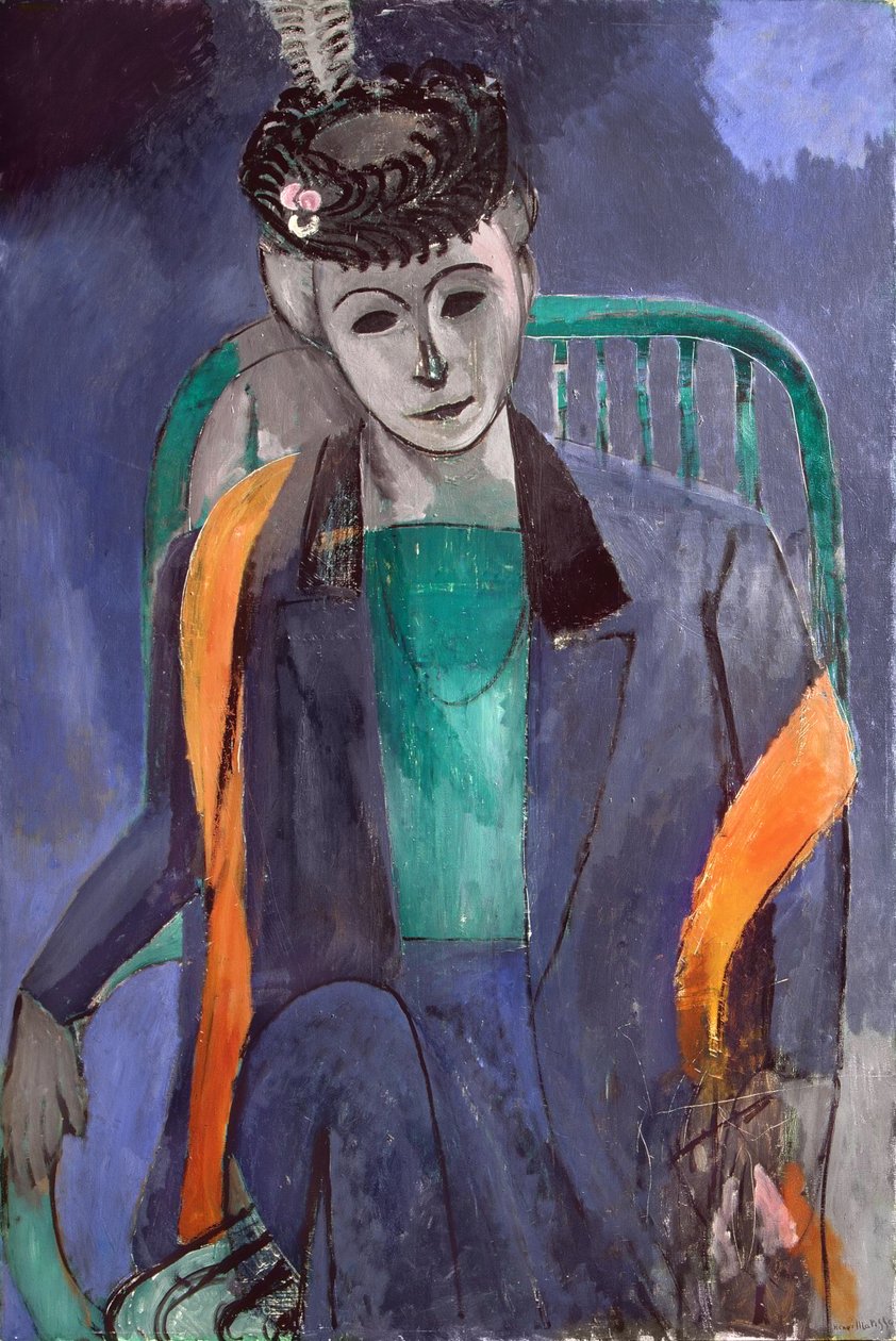 Taiteilijan vaimon muotokuva tekijältä Henri Matisse