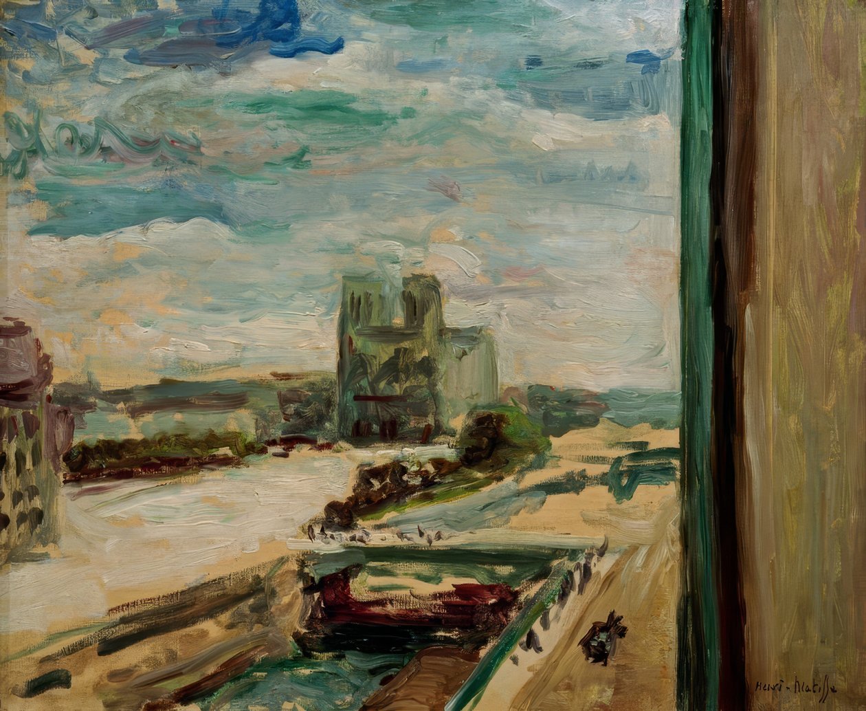 Quai Saint-Michel tekijältä Henri Matisse